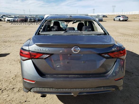 2023 Nissan Sentra Sr Gray vin: 3N1AB8DV7PY235873