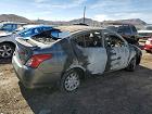 2017 Nissan Versa S Серый vin: 3N1CN7AP8HL809377