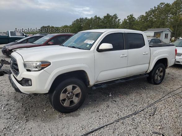 2017 Toyota Tacoma Double Cab White vin: 3TMAZ5CN3HM050298