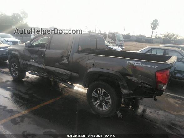 2017 Toyota Tacoma Trd Sport Gray vin: 3TMBZ5DN8HM012035