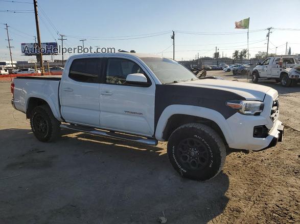 2017 Toyota Tacoma Double Cab Белый vin: 3TMCZ5AN6HM075188