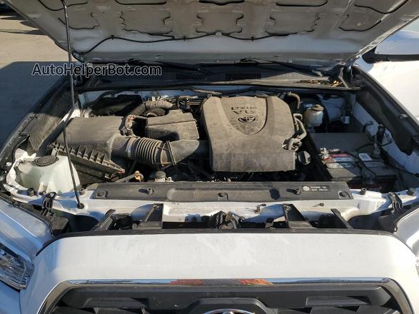 2017 Toyota Tacoma Double Cab Белый vin: 3TMCZ5AN6HM075188