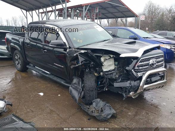 2017 Toyota Tacoma Trd Sport Black vin: 3TMCZ5AN8HM099864