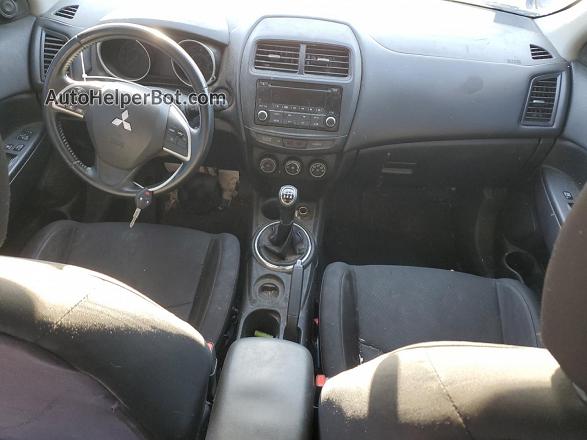 2015 Mitsubishi Outlander Sport Es Blue vin: 4A4AP3AU3FE008911