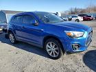 2015 Mitsubishi Outlander Sport Es Blue vin: 4A4AP3AU3FE008911