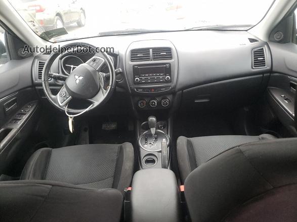 2015 Mitsubishi Outlander Sport Es Blue vin: 4A4AP3AU4FE032568