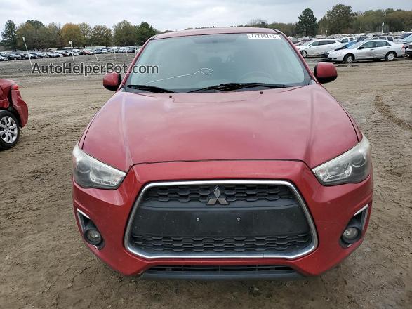 2015 Mitsubishi Outlander Sport Es Red vin: 4A4AP3AWXFE059095