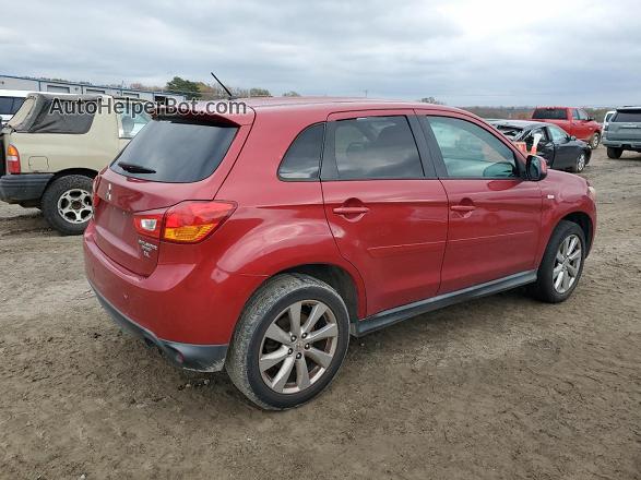 2015 Mitsubishi Outlander Sport Es Red vin: 4A4AP3AWXFE059095