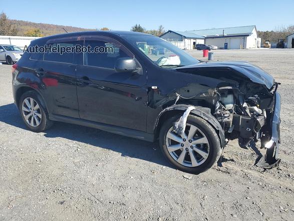 2015 Mitsubishi Outlander Sport Es Черный vin: 4A4AR3AU7FE019663