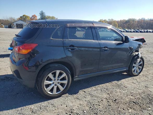 2015 Mitsubishi Outlander Sport Es Черный vin: 4A4AR3AU7FE019663