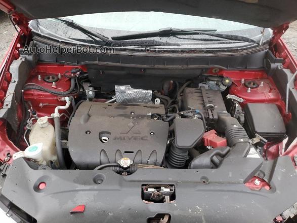 2015 Mitsubishi Outlander Sport Es Красный vin: 4A4AR3AW7FE028400