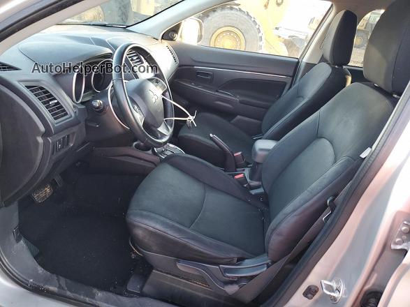 2015 Mitsubishi Outlander Sport Es Silver vin: 4A4AR3AWXFE054795