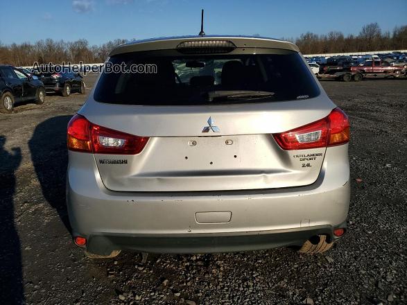 2015 Mitsubishi Outlander Sport Es Silver vin: 4A4AR3AWXFE054795