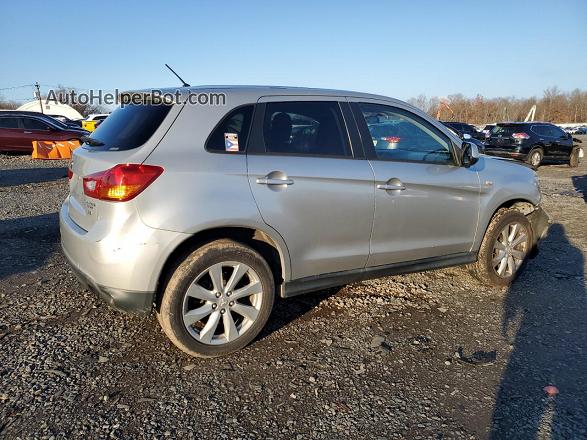 2015 Mitsubishi Outlander Sport Es Silver vin: 4A4AR3AWXFE054795