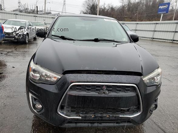 2015 Mitsubishi Outlander Sport Se Black vin: 4A4AR4AUXFE008159