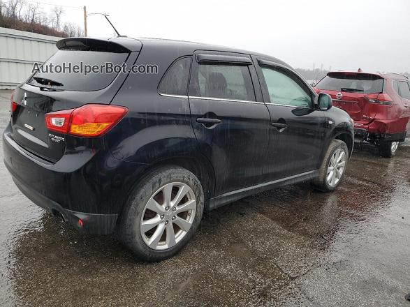 2015 Mitsubishi Outlander Sport Se Black vin: 4A4AR4AUXFE008159