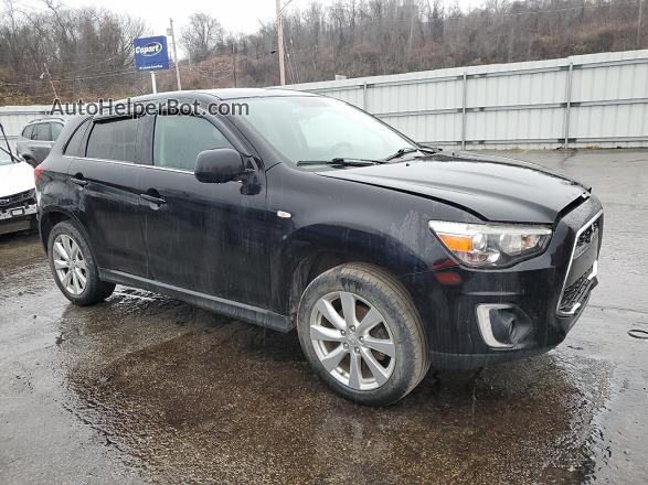 2015 Mitsubishi Outlander Sport Se Black vin: 4A4AR4AUXFE008159