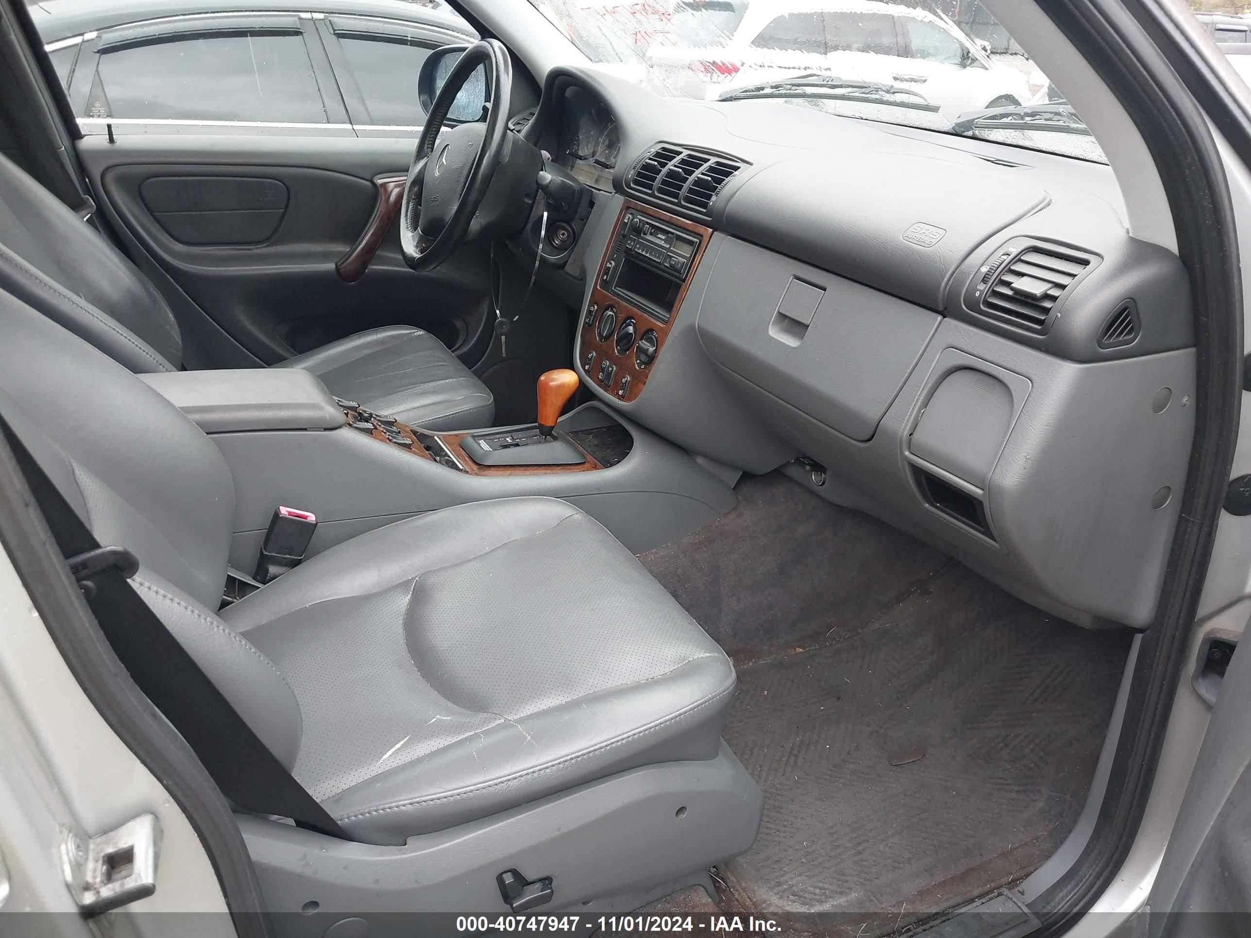 Price & History 1999 Mercedes-benz Ml 430 4.3l V-8 , 268hp vin