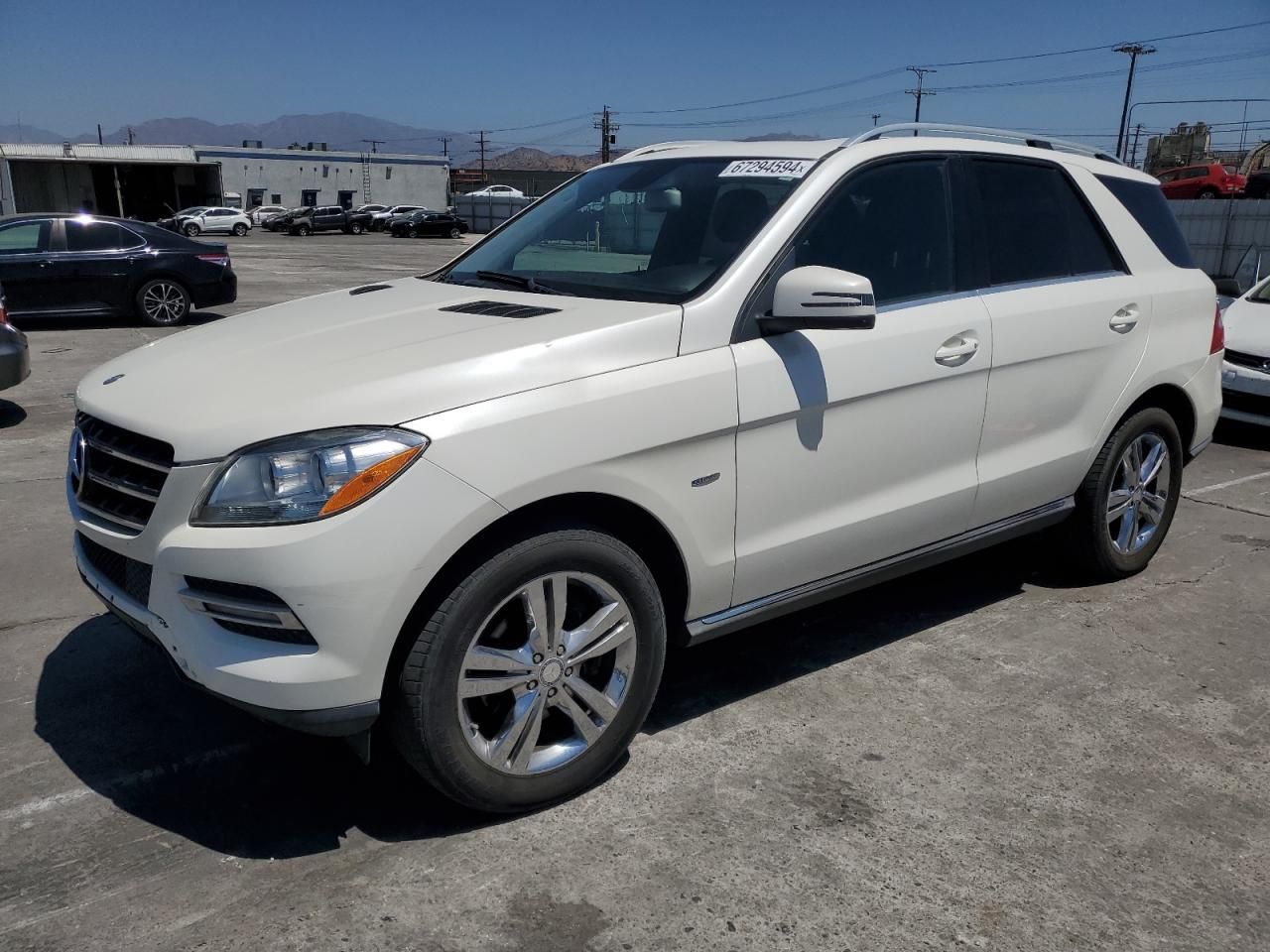 Price & History 2012 Mercedes-benz Ml 350 4matic 3.5l 6 vin