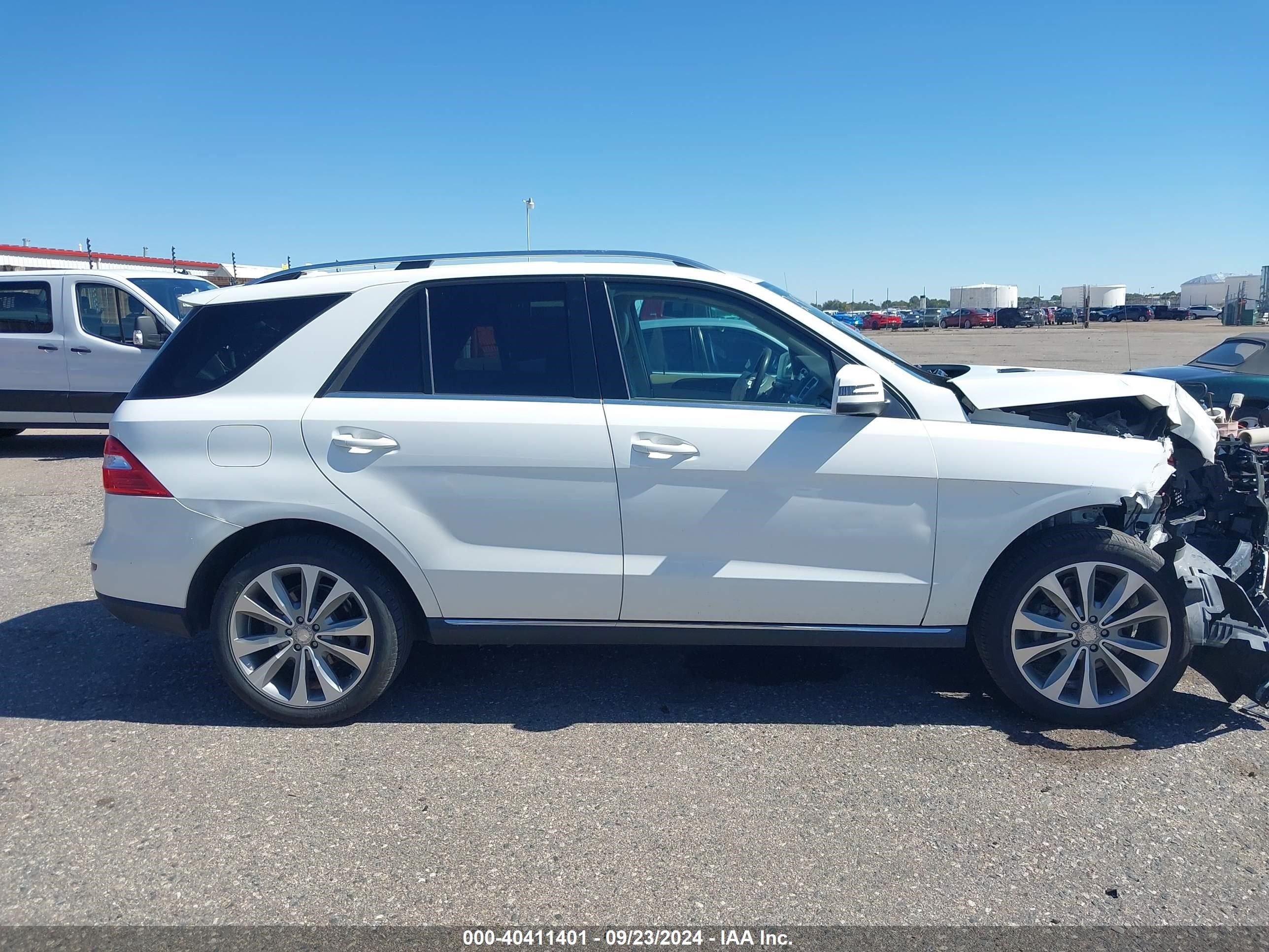 Price & History 2014 Mercedes-benz Ml 350 4matic 3.5l V-6 Di