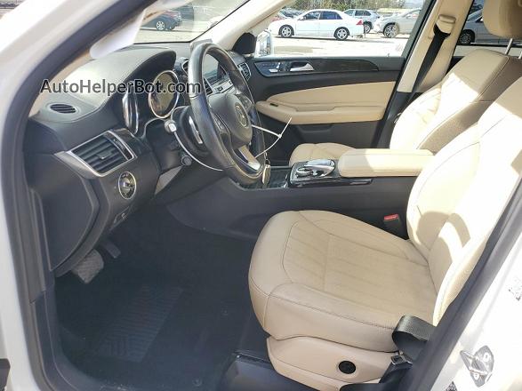 2019 Mercedes-benz Gls 450 4matic Белый vin: 4JGDF6EE4KB230991