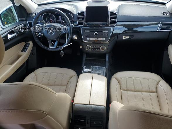 2019 Mercedes-benz Gls 450 4matic Белый vin: 4JGDF6EE4KB230991