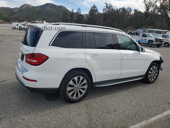 2019 Mercedes-benz Gls 450 4matic Белый vin: 4JGDF6EE4KB230991