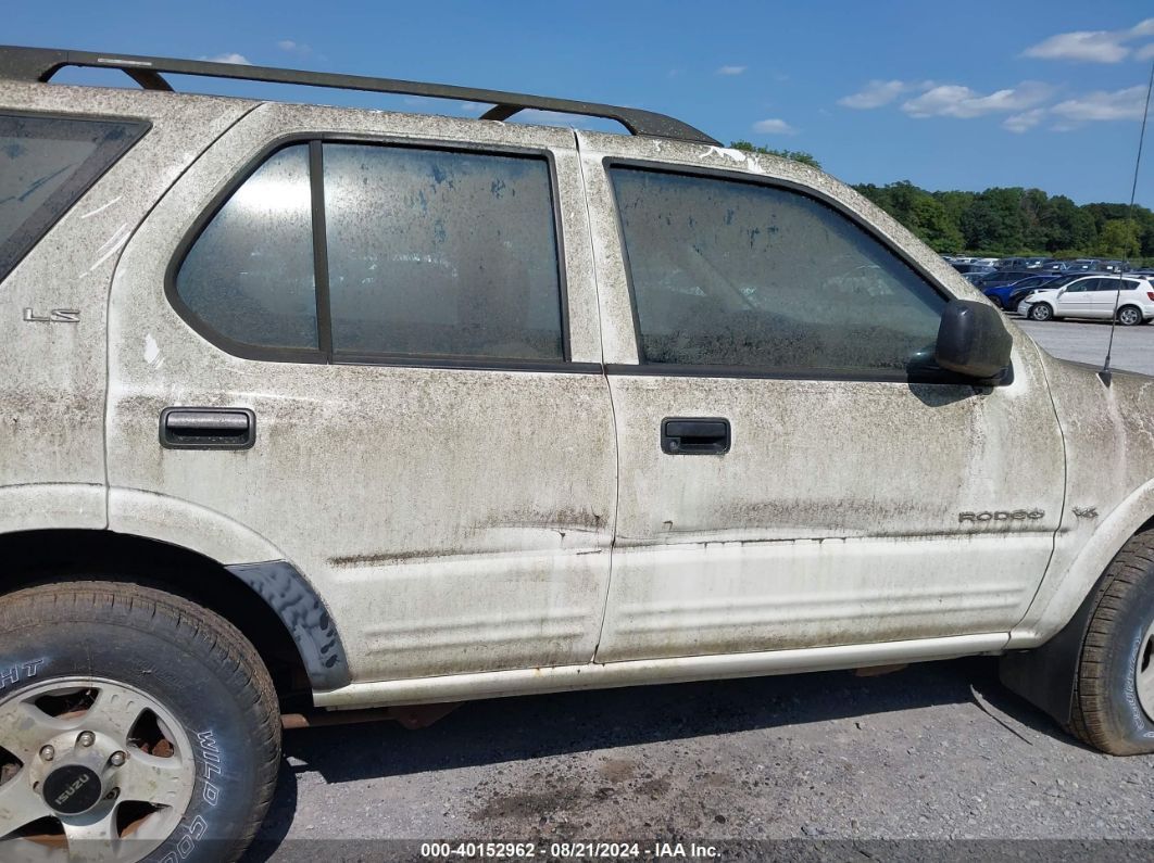 Price & History 1999 Isuzu Rodeo 3.2l V-6 Dohc, 205hp vin