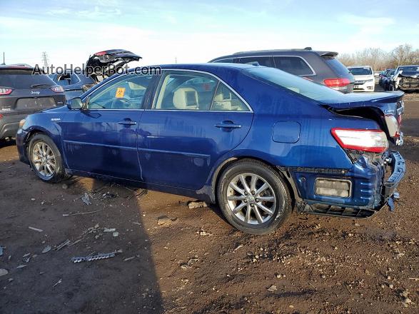 2011 Toyota Camry Hybrid Blue vin: 4T1BB3EK4BU139554