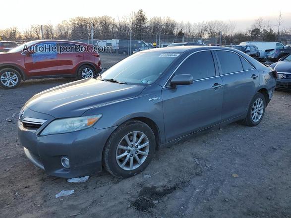 2011 Toyota Camry Hybrid Gray vin: 4T1BB3EK6BU143220
