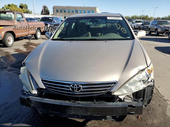 2005 Toyota Camry Le Золотой vin: 4T1BE32K15U087042