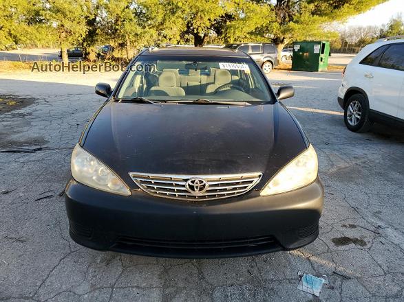 2005 Toyota Camry Le Black vin: 4T1BE32K45U400083