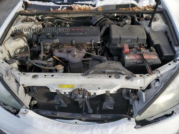 2005 Toyota Camry Le White vin: 4T1BE32K55U549621
