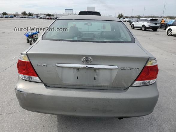 2005 Toyota Camry Le Gray vin: 4T1BE32K95U630718