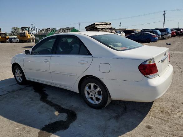 2005 Toyota Camry Le White vin: 4T1BE32KX5U409709