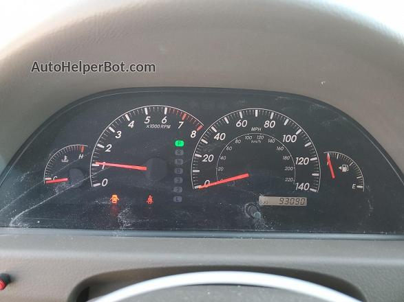 2005 Toyota Camry Le White vin: 4T1BE32KX5U409709