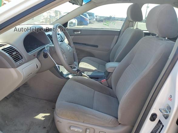 2005 Toyota Camry Le White vin: 4T1BE32KX5U409709