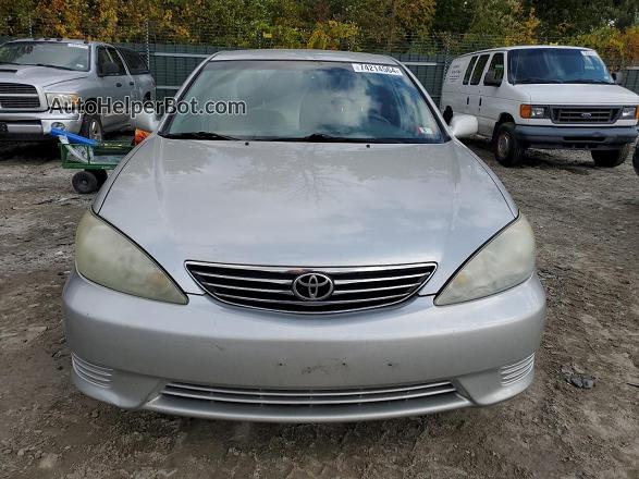 2005 Toyota Camry Le Silver vin: 4T1BE32KX5U546746
