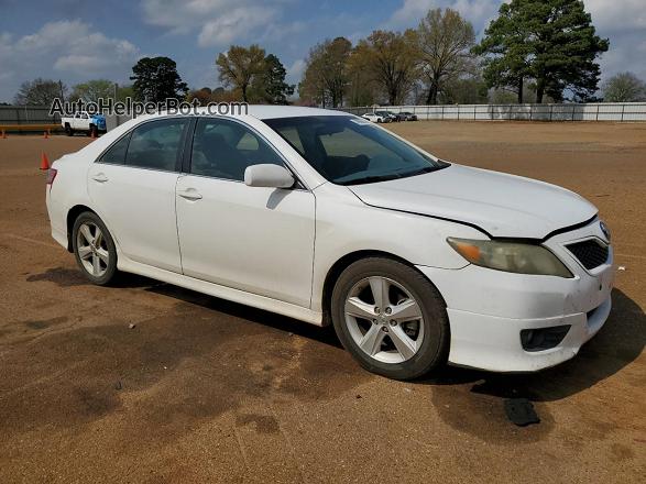 2011 Toyota Camry Base White vin: 4T1BF3EK2BU608225