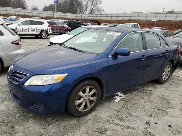 2011 Toyota Camry Base Blue vin: 4T1BF3EK5BU598113