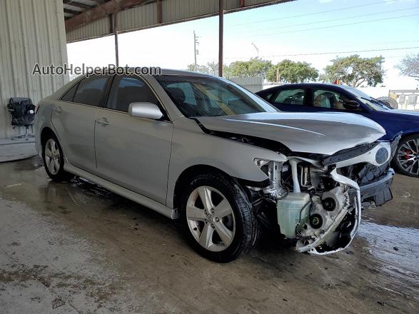 2011 Toyota Camry Base Silver vin: 4T1BF3EK8BU128710