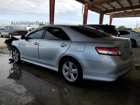 2011 Toyota Camry Base Silver vin: 4T1BF3EK8BU128710