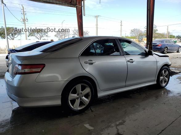 2011 Toyota Camry Base Silver vin: 4T1BF3EK8BU128710