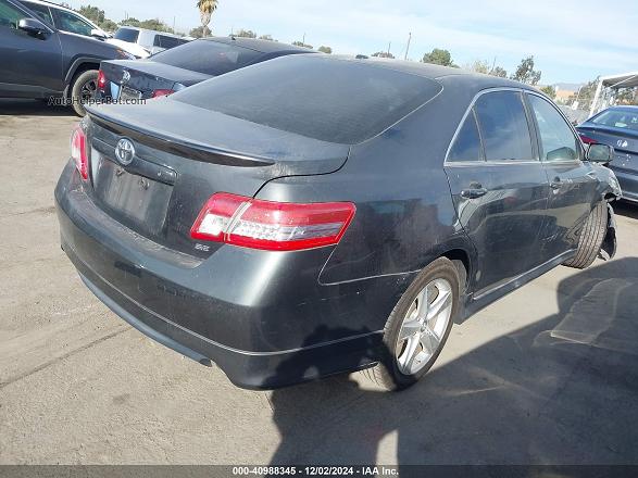 2011 Toyota Camry Se V6 Gray vin: 4T1BK3EKXBU617959