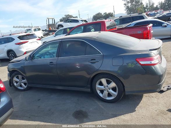 2011 Toyota Camry Se V6 Gray vin: 4T1BK3EKXBU617959