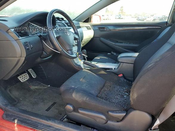 2005 Toyota Camry Solara Se Red vin: 4T1CA38P65U044416