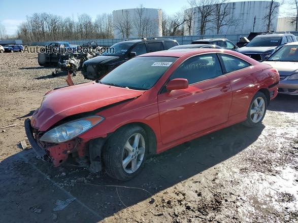 2005 Toyota Camry Solara Se Red vin: 4T1CA38P65U044416