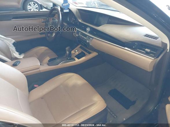 2017 Lexus Es 350   Black vin: 58ABK1GG5HU055080