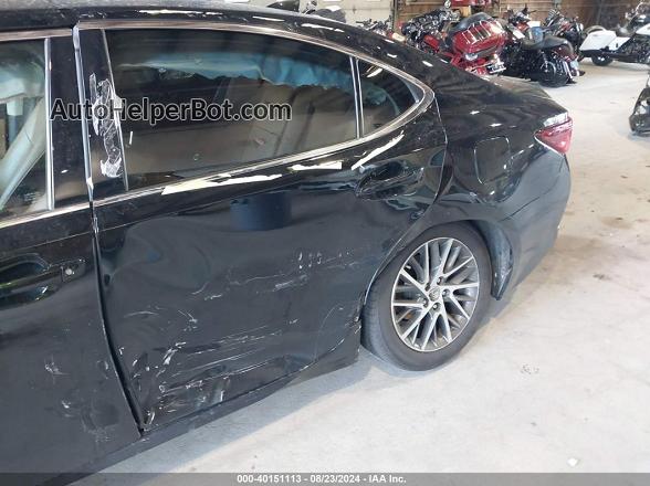 2017 Lexus Es 350   Black vin: 58ABK1GG5HU055080