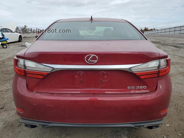 2017 Lexus Es 350 Red vin: 58ABK1GG7HU062449